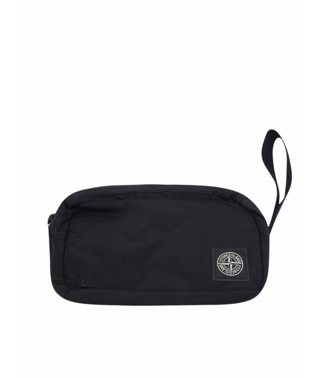 STONE ISLAND Черная барсетка, фото 1