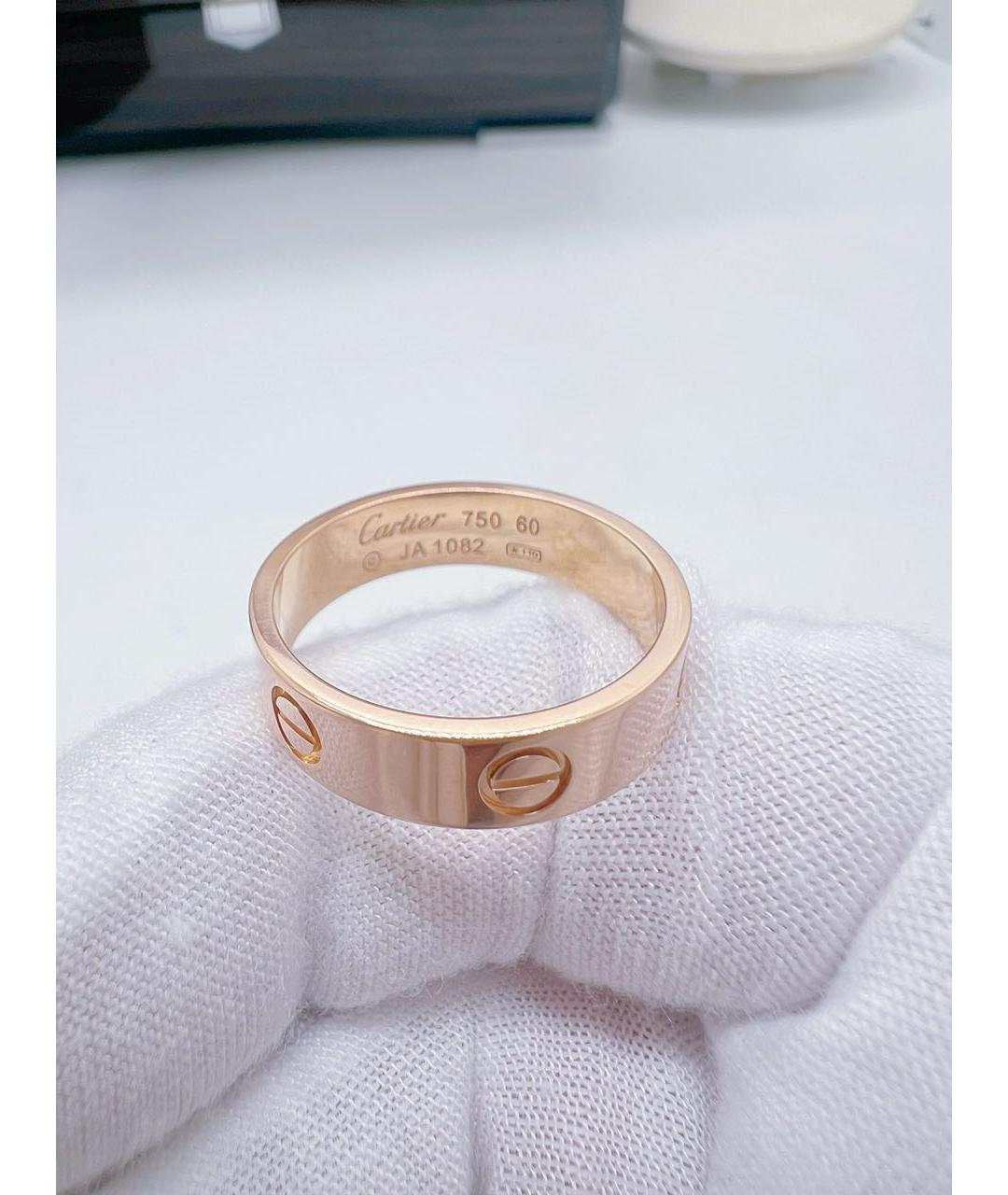 CARTIER Золотое кольцо из розового золота, фото 3