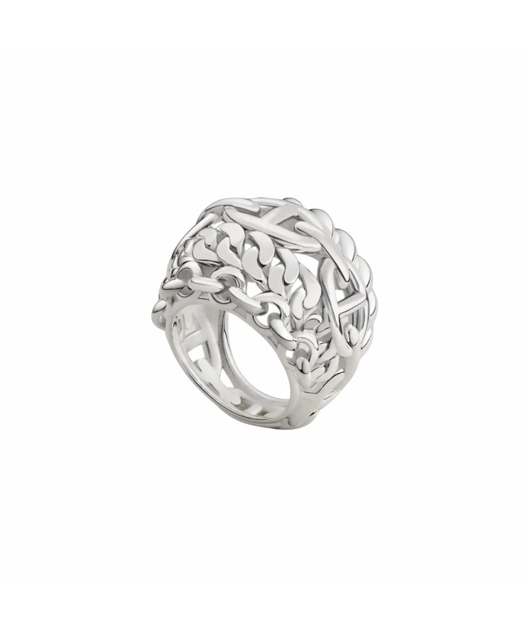 HERMES Серебряное серебряное кольцо, фото 1