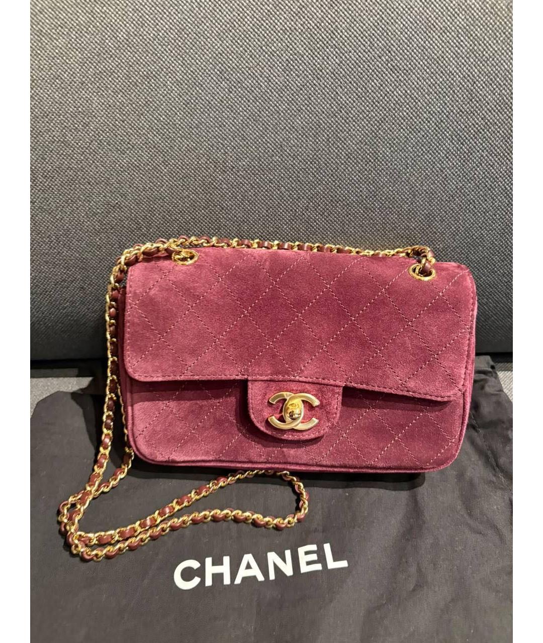 CHANEL Замшевая сумка тоут, фото 6