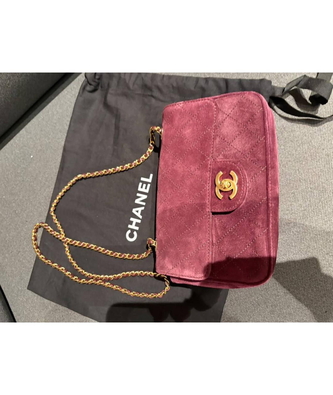 CHANEL Замшевая сумка тоут, фото 5