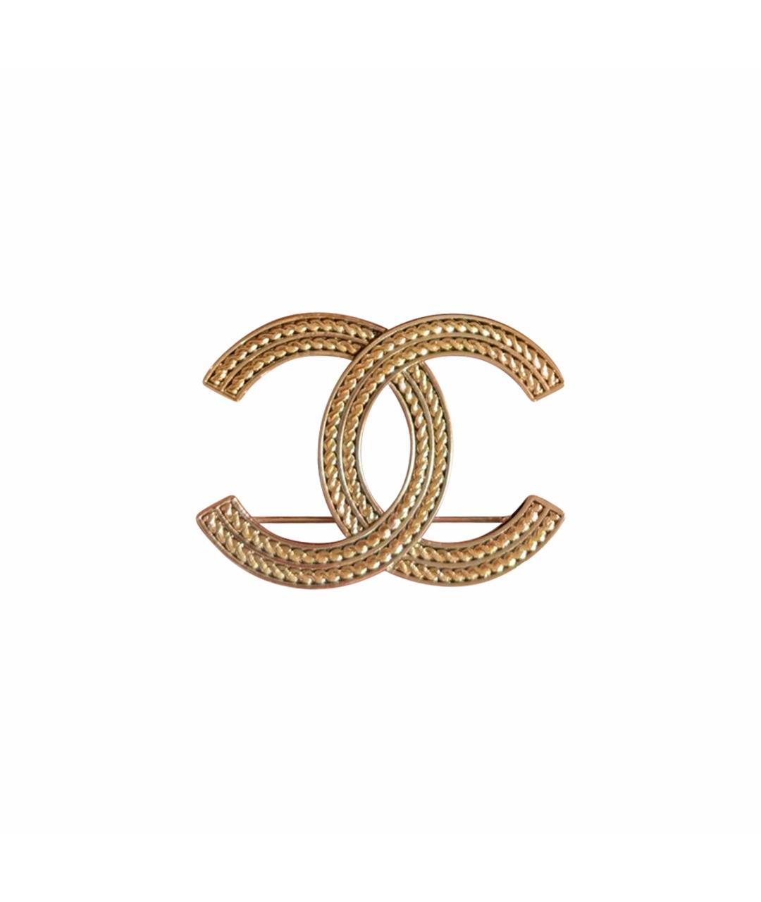 CHANEL Золотая брошь из белого золота, фото 1