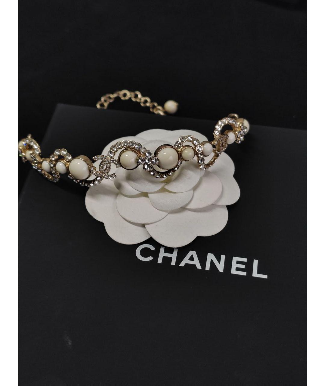 CHANEL Серебряное колье, фото 5