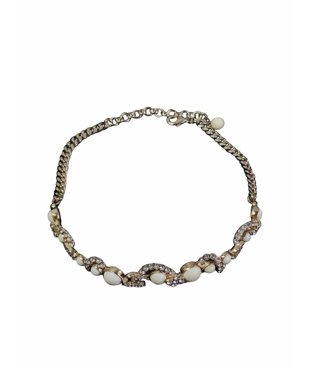 CHANEL Серебряное колье, фото 1