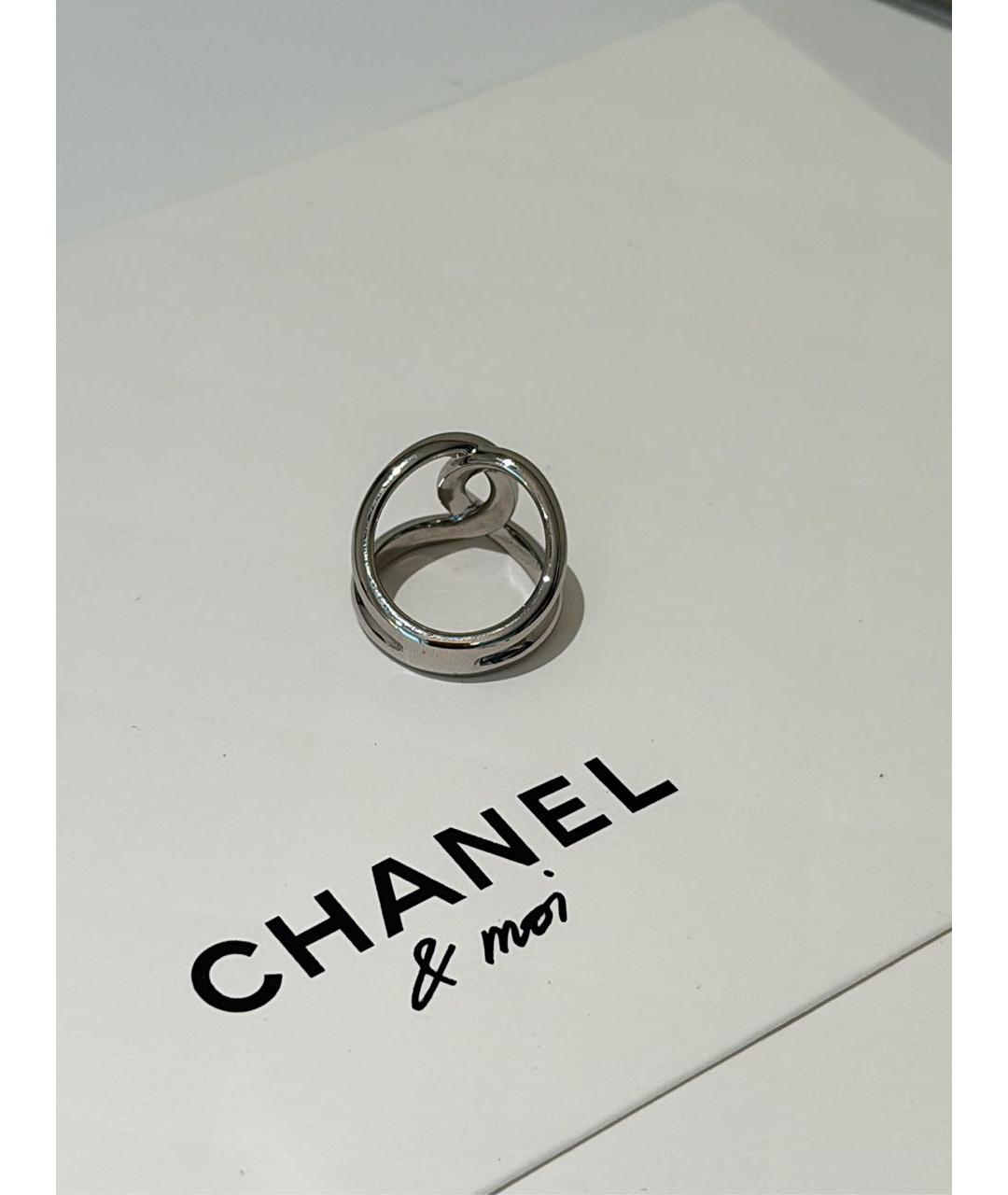 CHANEL Серебряное кольцо, фото 4