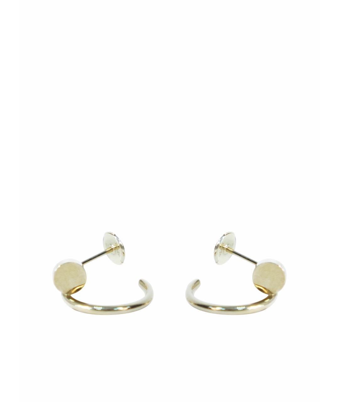 CARTIER Золотые серьги из желтого золота, фото 1