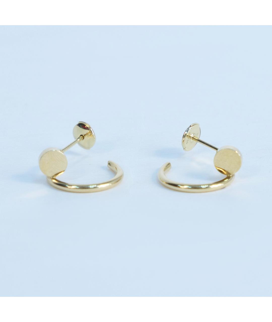 CARTIER Золотые серьги из желтого золота, фото 2