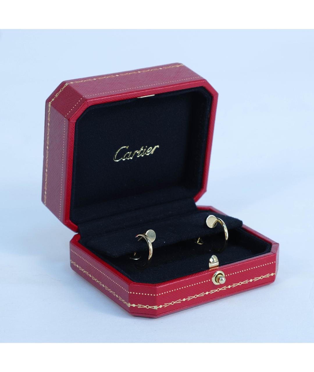CARTIER Золотые серьги из желтого золота, фото 5