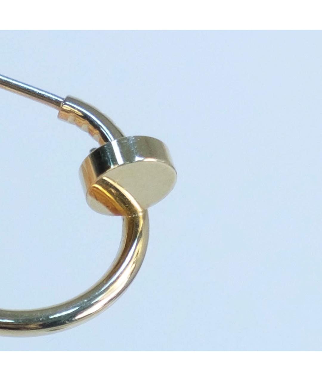 CARTIER Золотые серьги из желтого золота, фото 4