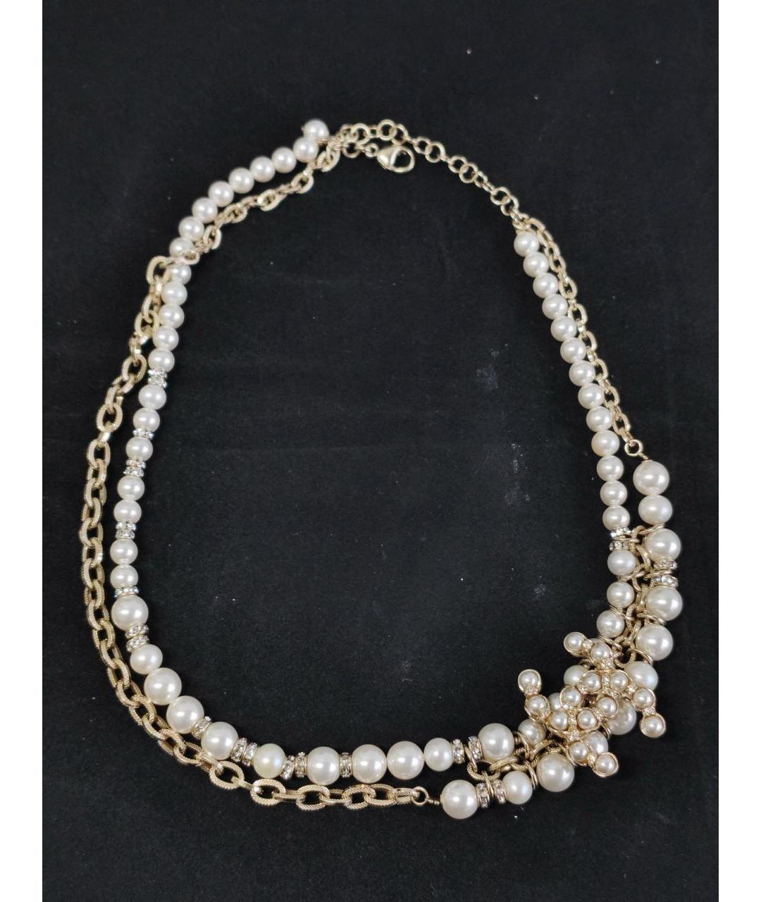 CHANEL Бежевое колье, фото 2