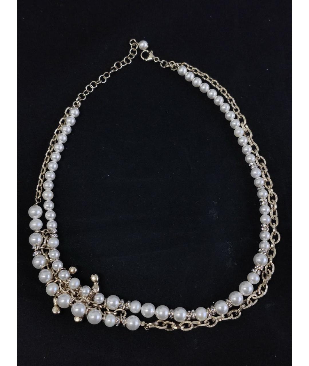 CHANEL Бежевое колье, фото 3