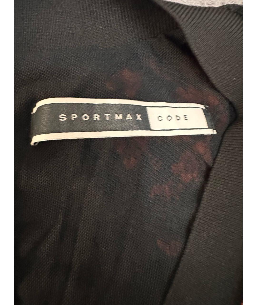 SPORTMAX Красное полиэстеровое вечернее платье, фото 3