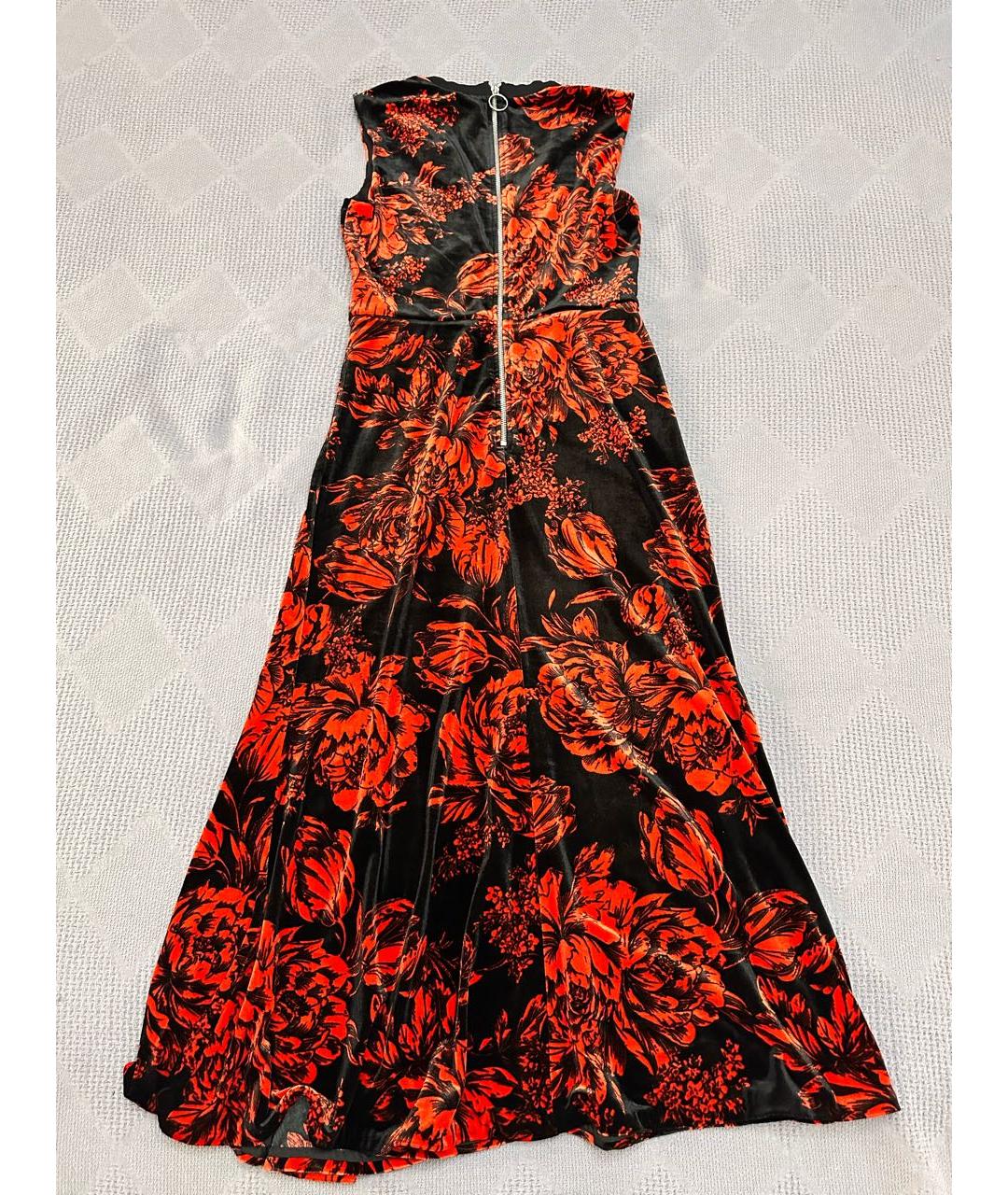 SPORTMAX Красное полиэстеровое вечернее платье, фото 2