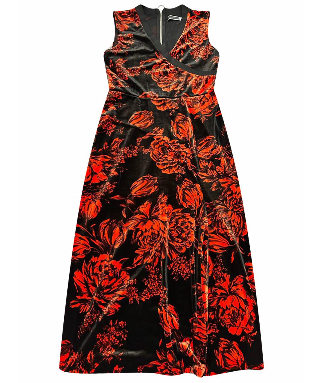 SPORTMAX Красное полиэстеровое вечернее платье, фото 1