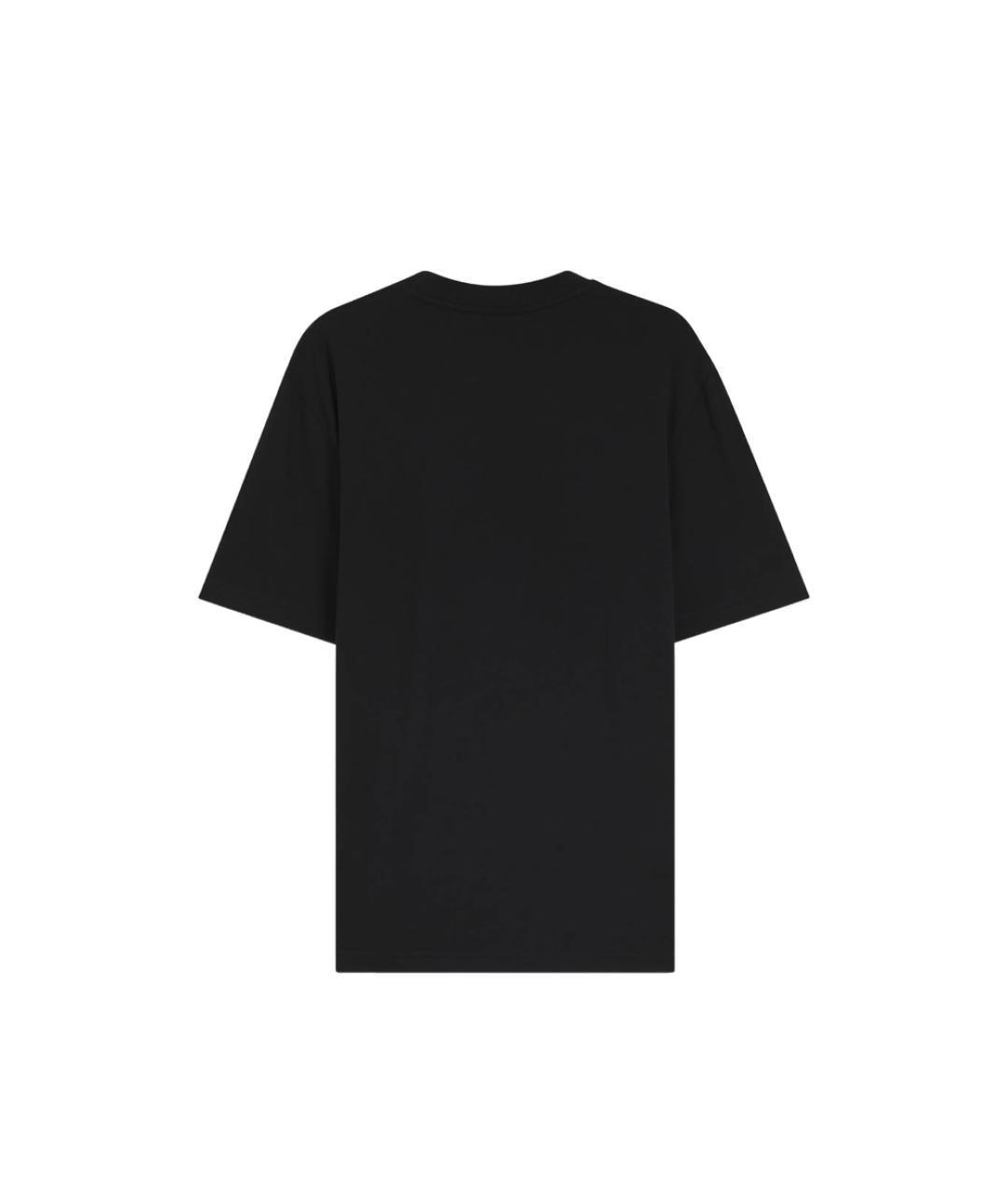 HUGO BOSS Черная хлопковая футболка, фото 2