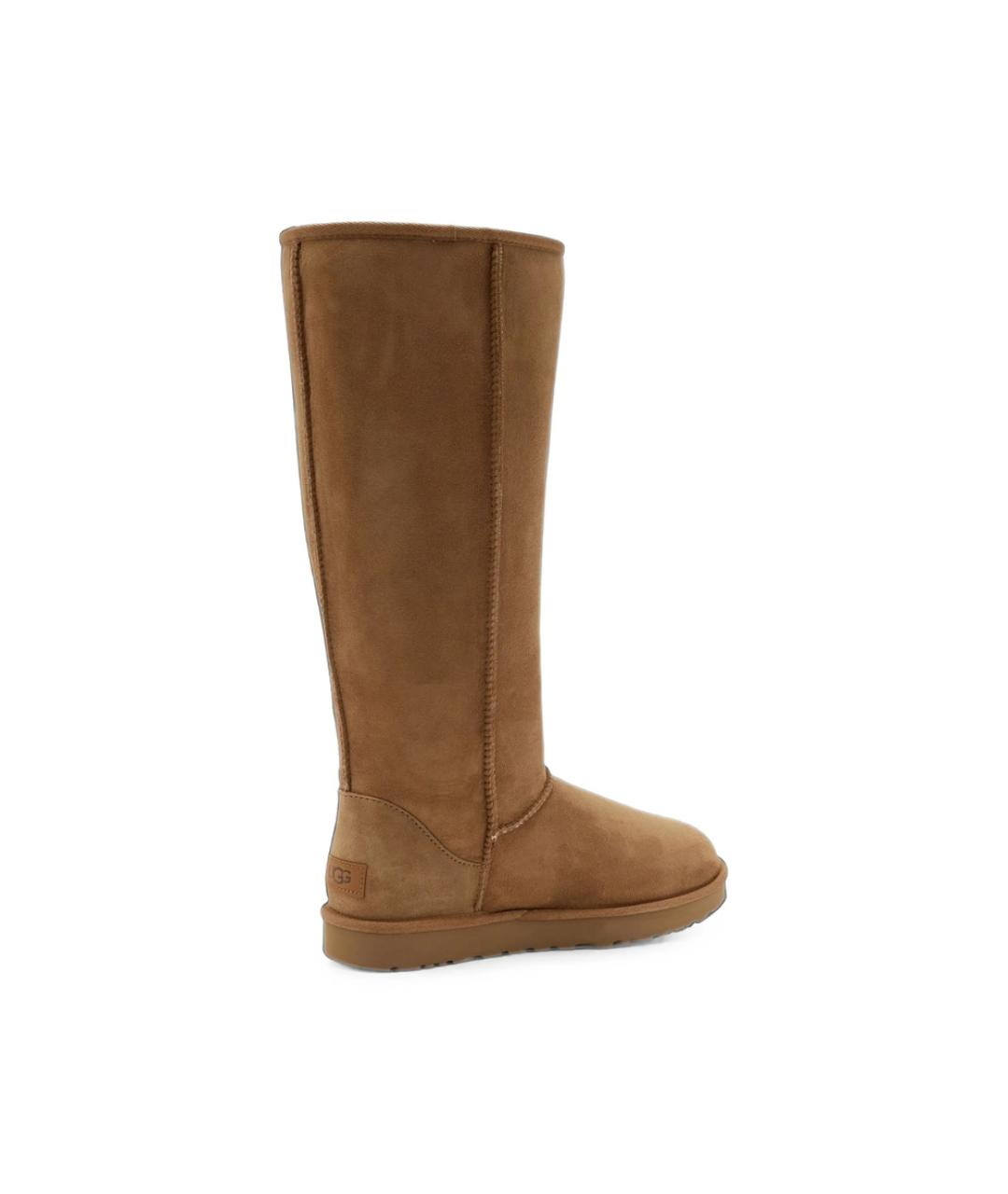 UGG Коричневые замшевые сапоги, фото 2