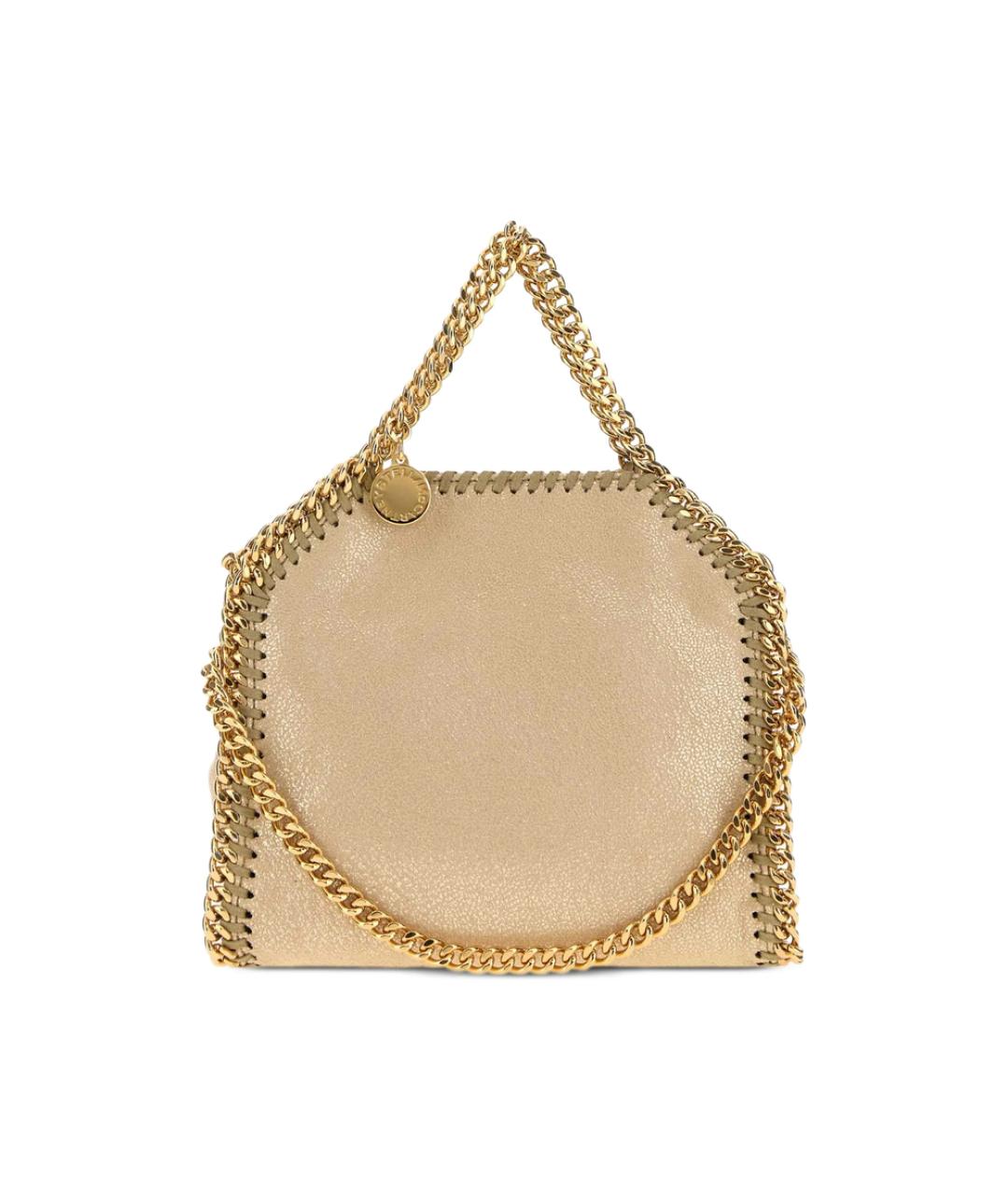 STELLA MCCARTNEY Бежевая сумка тоут из искусственной кожи, фото 1
