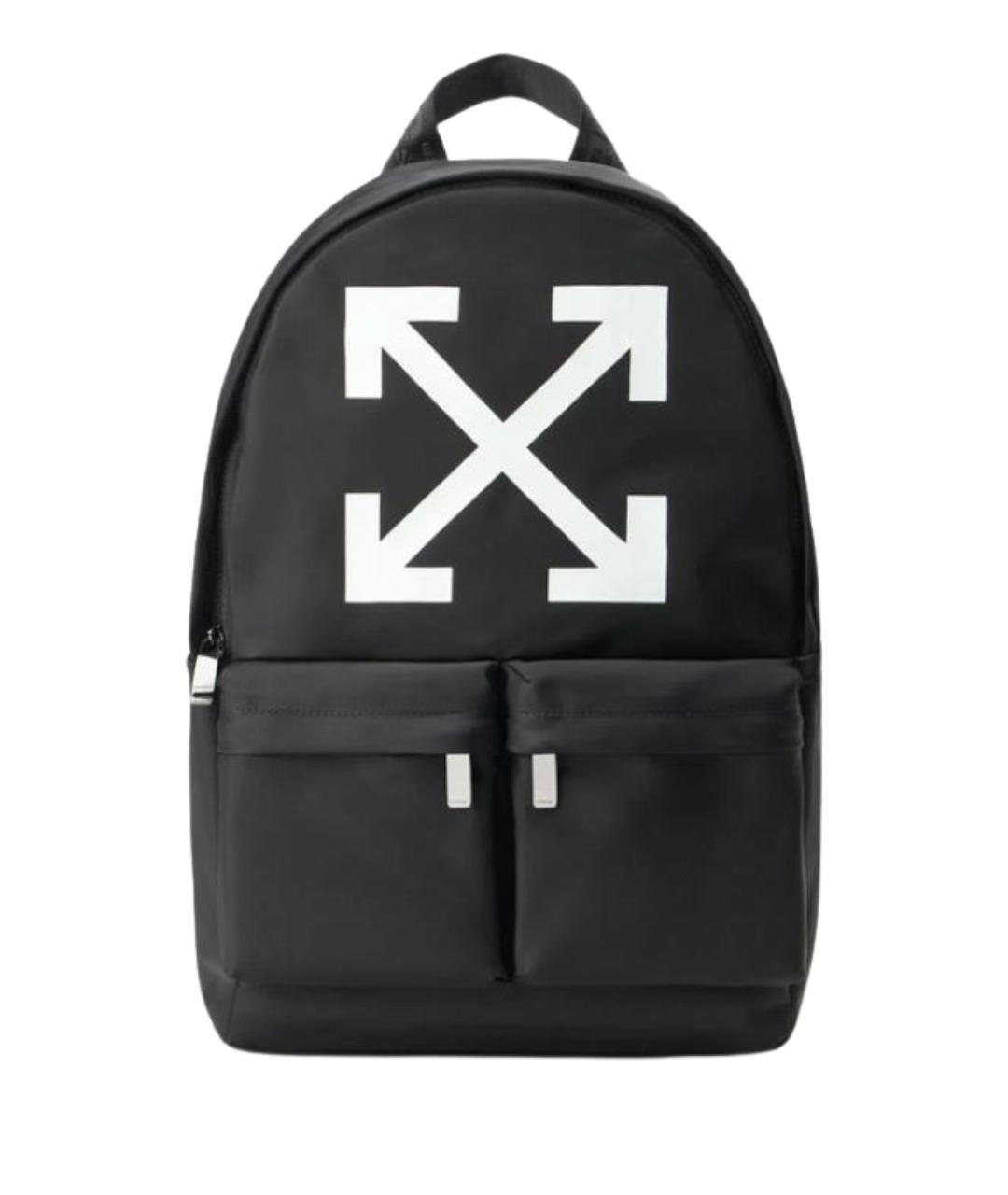 OFF-WHITE Черный синтетический рюкзак, фото 1