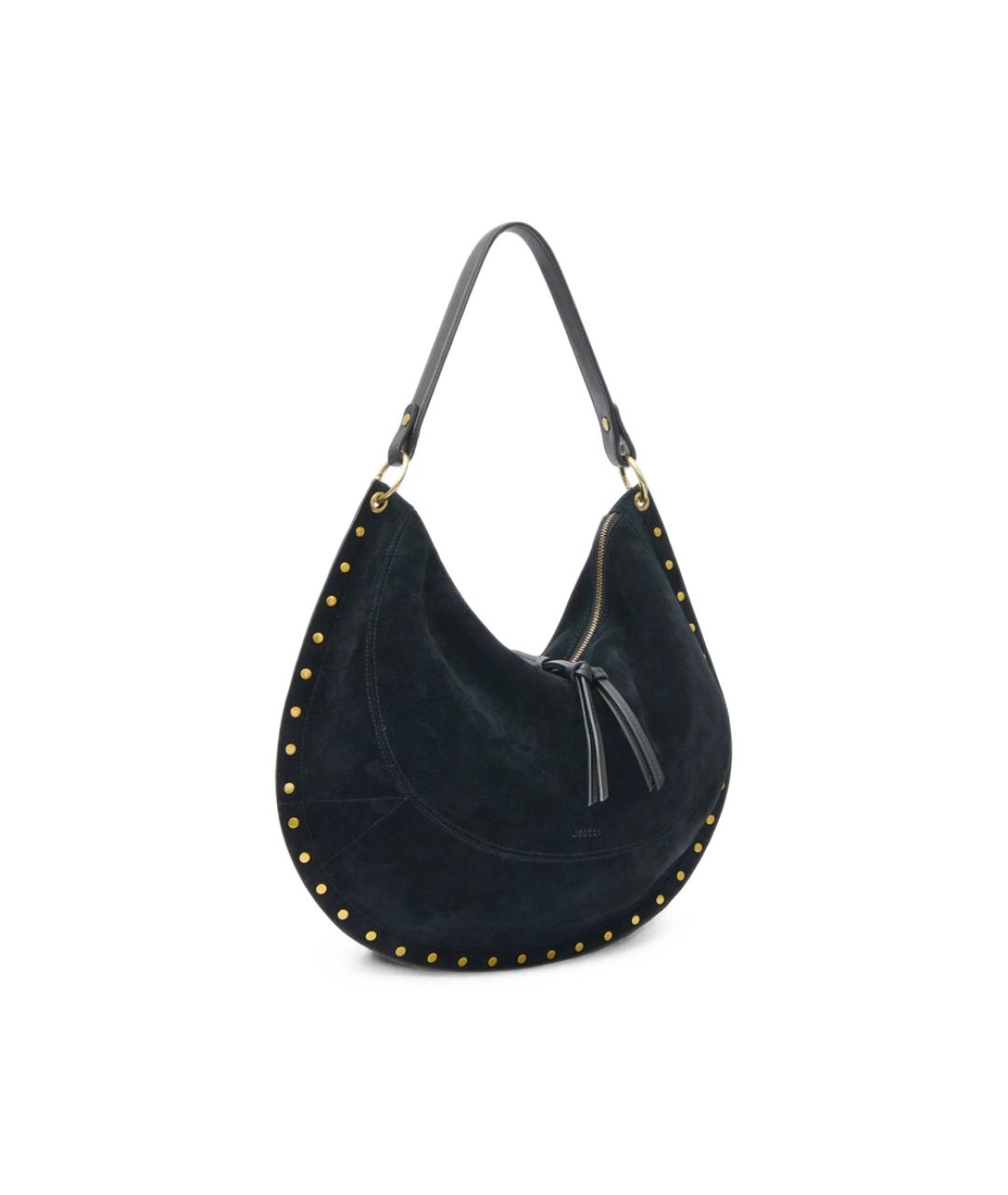 ISABEL MARANT Черная кожаная сумка тоут, фото 3