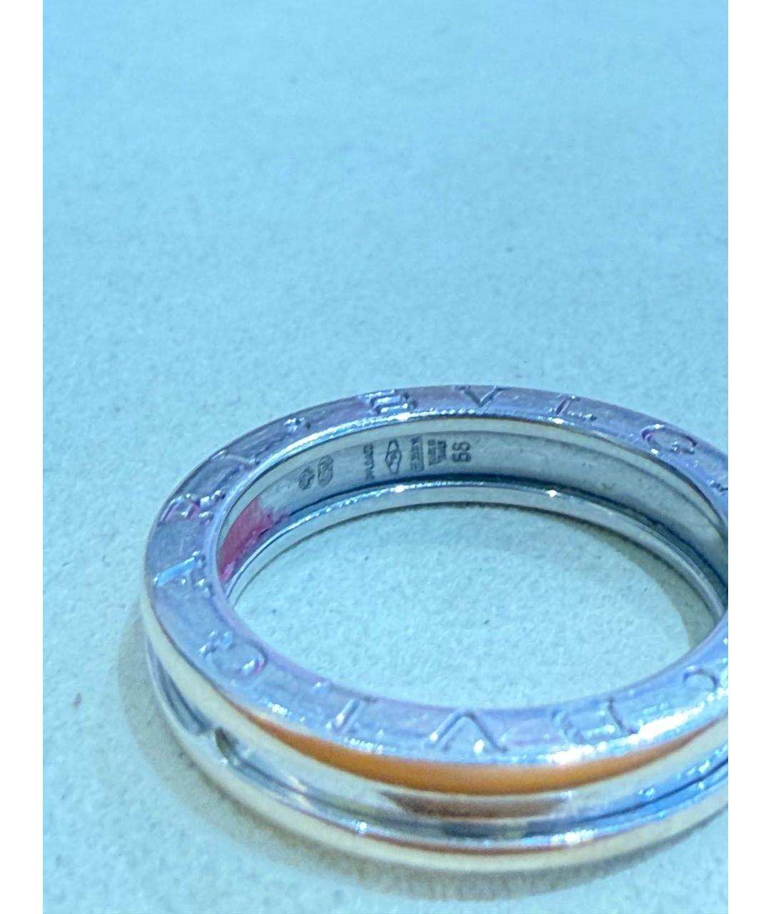 BVLGARI Серебряное кольцо из белого золота, фото 4