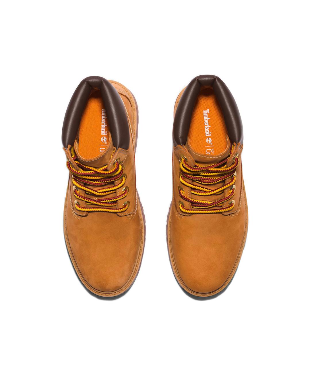 TIMBERLAND Бежевые замшевые ботинки, фото 5
