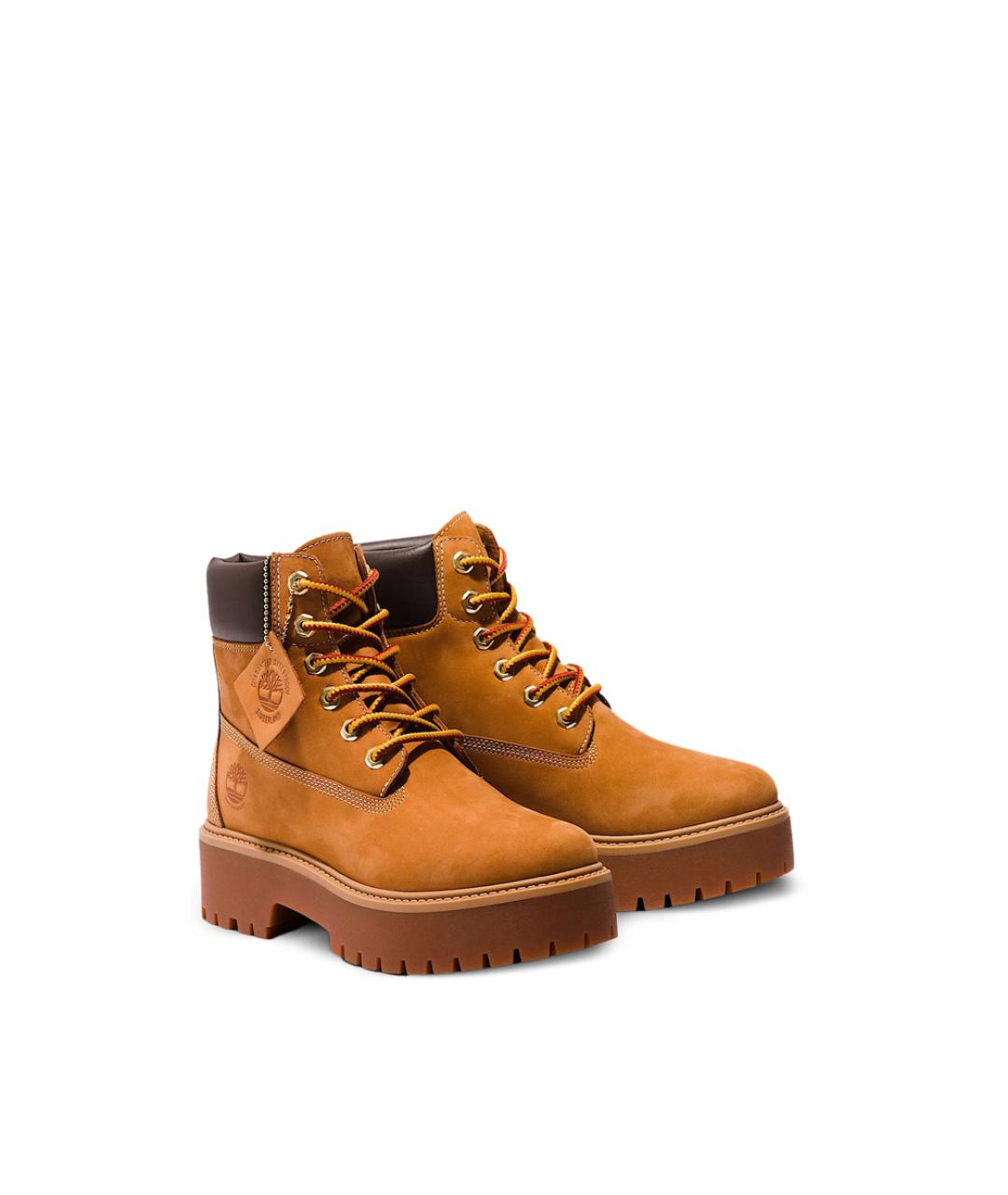 TIMBERLAND Бежевые замшевые ботинки, фото 4