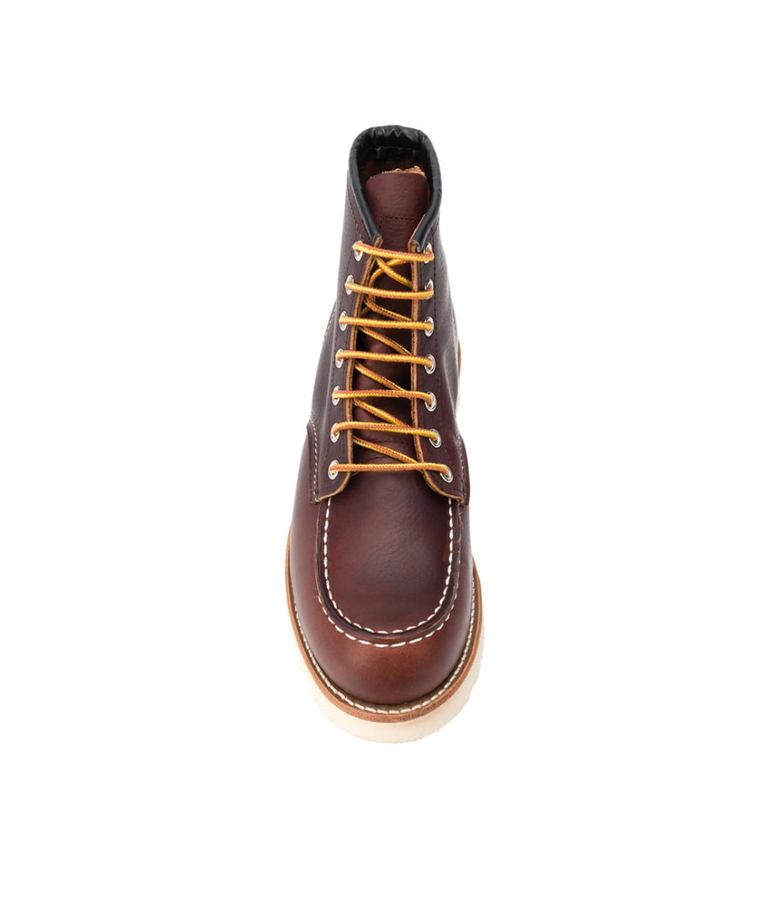 RED WING Коричневые кожаные высокие ботинки, фото 2