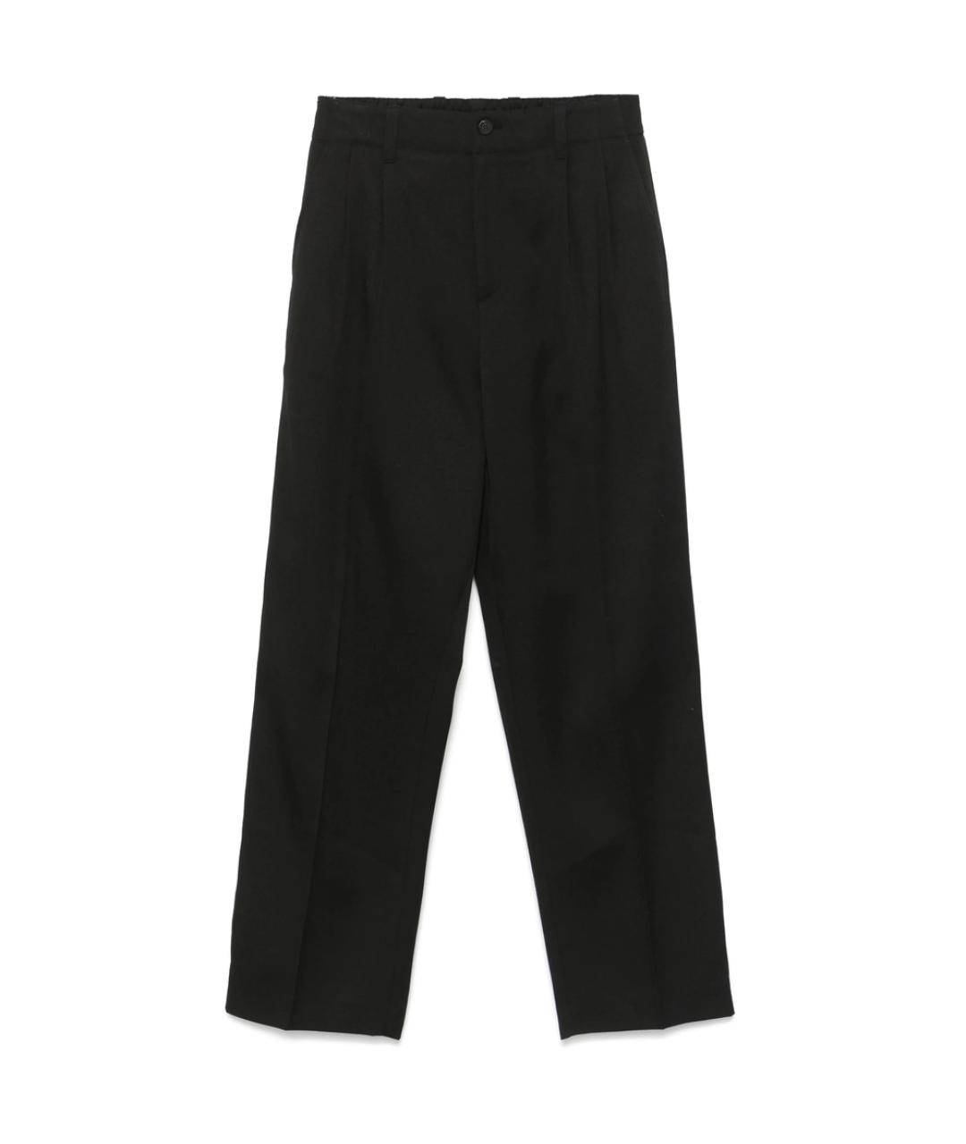 GOLDEN GOOSE Черные хлопковые повседневные брюки, фото 1