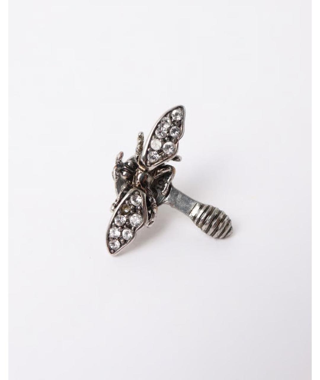 CHRISTIAN DIOR Серые серьги, фото 9