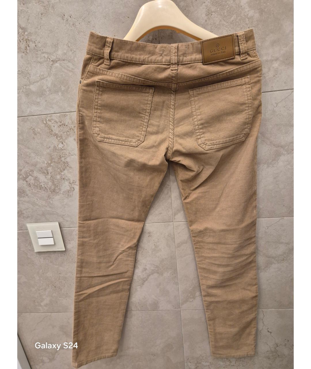 GUCCI Бежевые детские джинсы, фото 3