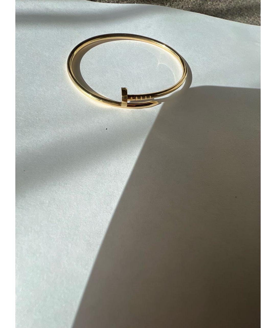 CARTIER Желтый браслет из желтого золота, фото 4