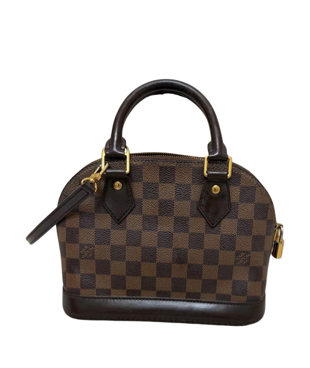 LOUIS VUITTON Коричневая сумка через плечо из искусственной кожи, фото 1