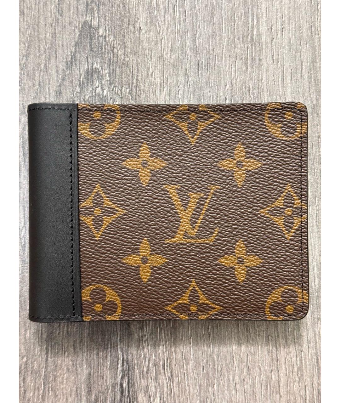 LOUIS VUITTON Коричневый кошелек, фото 9