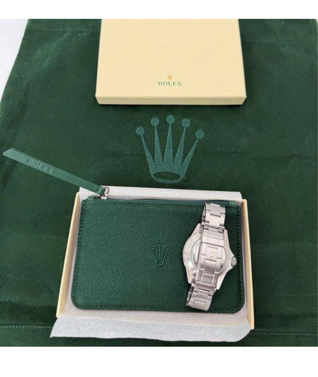 ROLEX Зеленый кошелек, фото 4