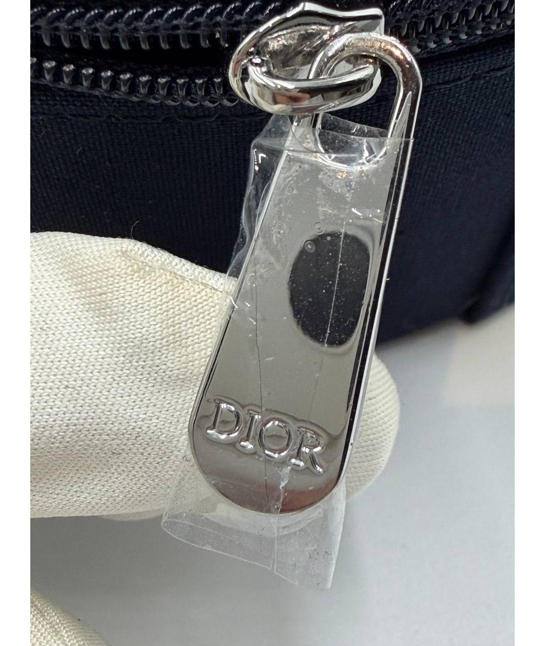 CHRISTIAN DIOR Темно-синяя косметичка, фото 3