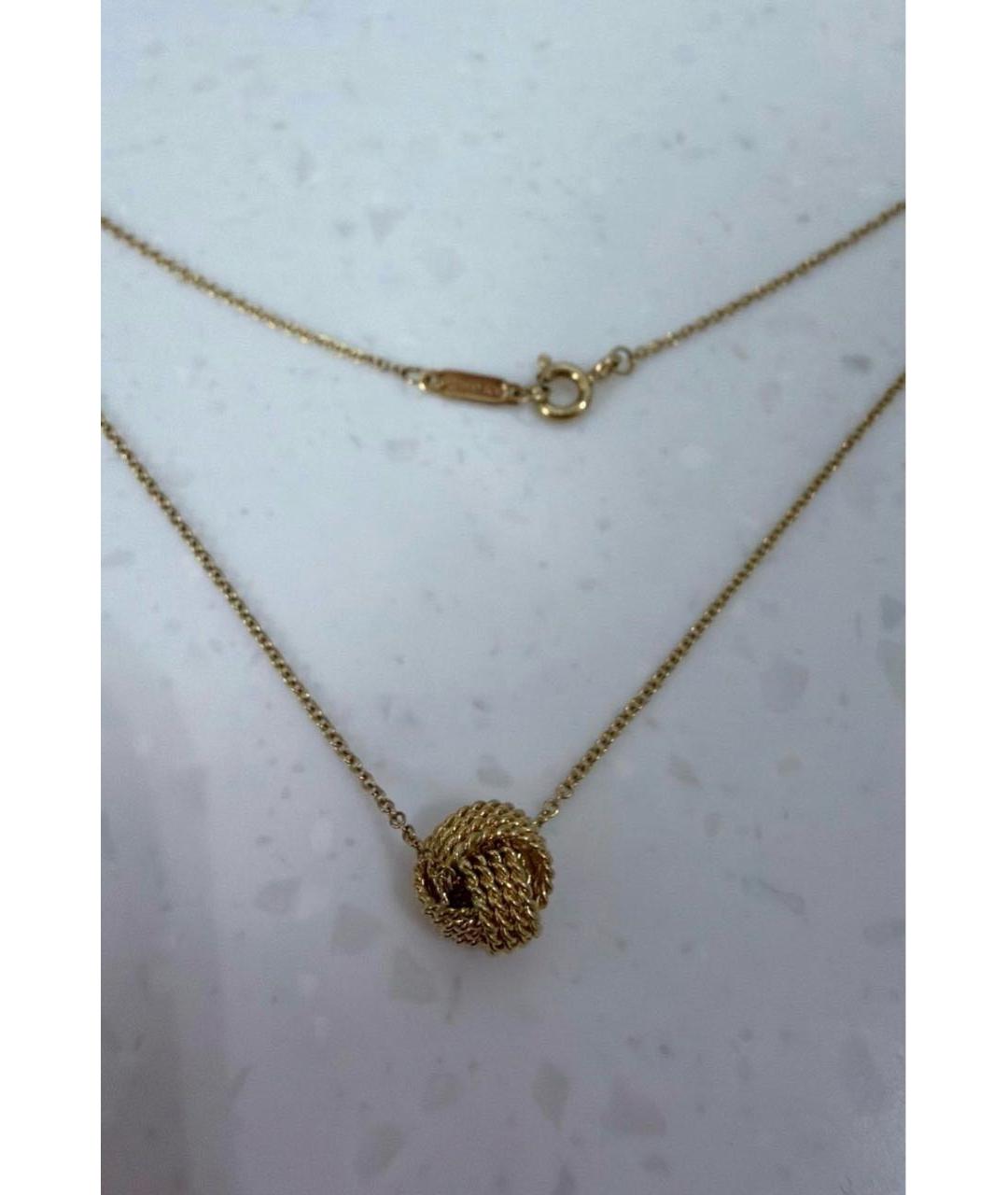 TIFFANY&CO Золотое колье из желтого золота, фото 2
