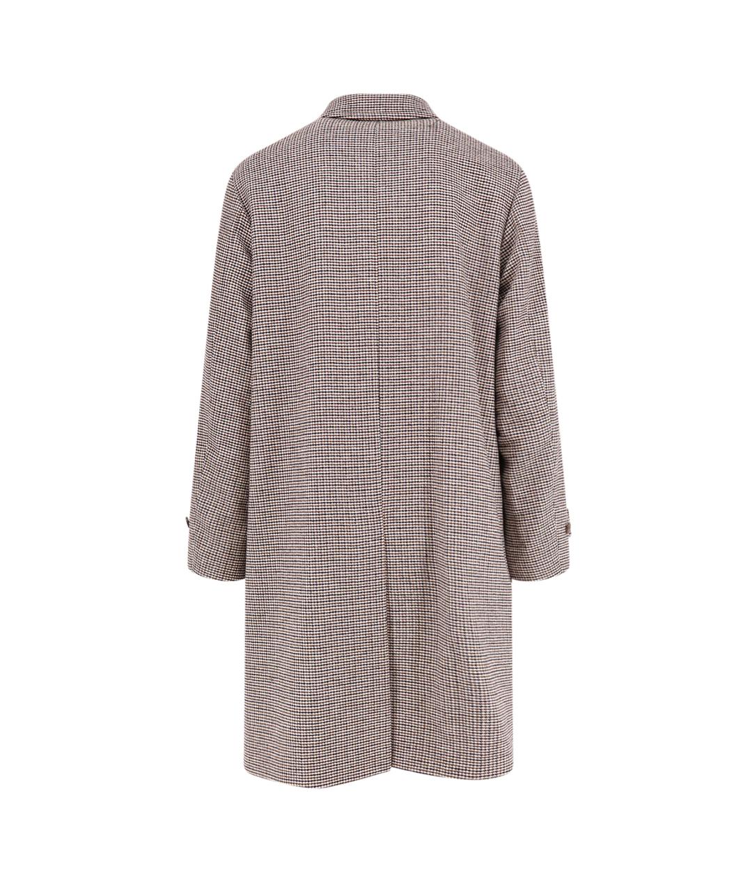 HEVO Бежевое шерстяное пальто, фото 2
