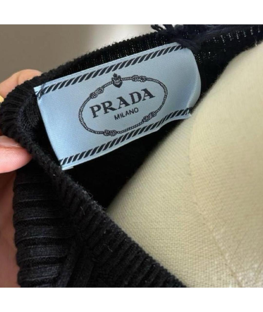 PRADA Черный джемпер / свитер, фото 2