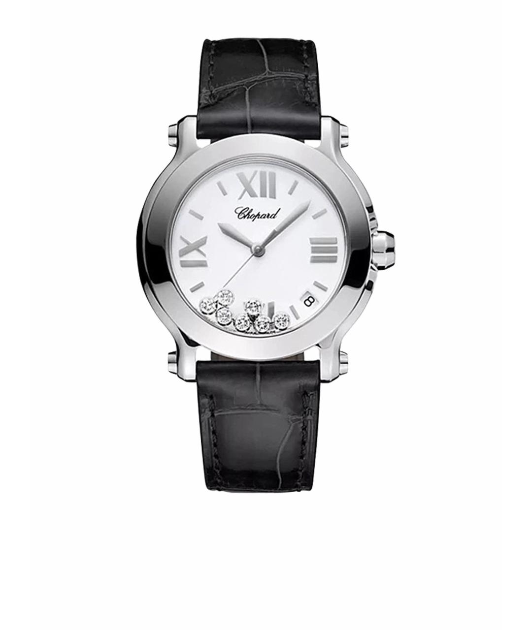 CHOPARD Белые металлические часы, фото 1