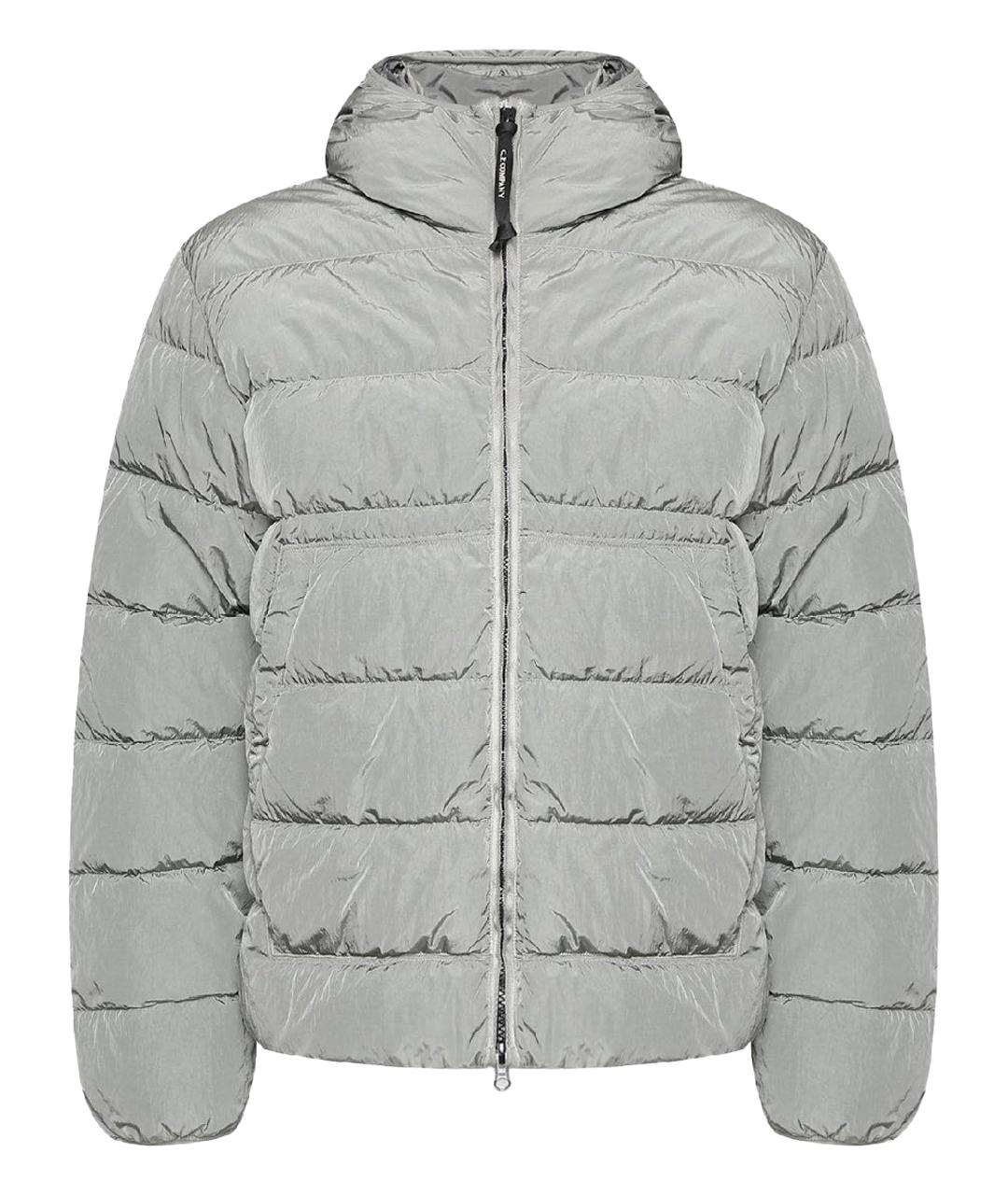 CP COMPANY Серый нейлоновый пуховик, фото 1