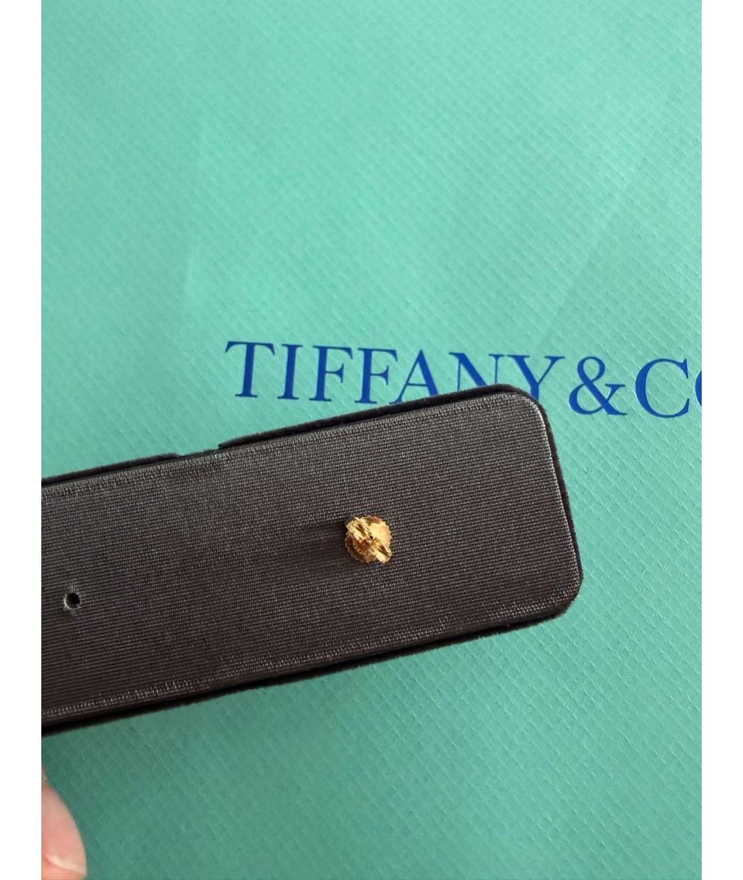 TIFFANY&CO Золотые серьги из желтого золота, фото 2