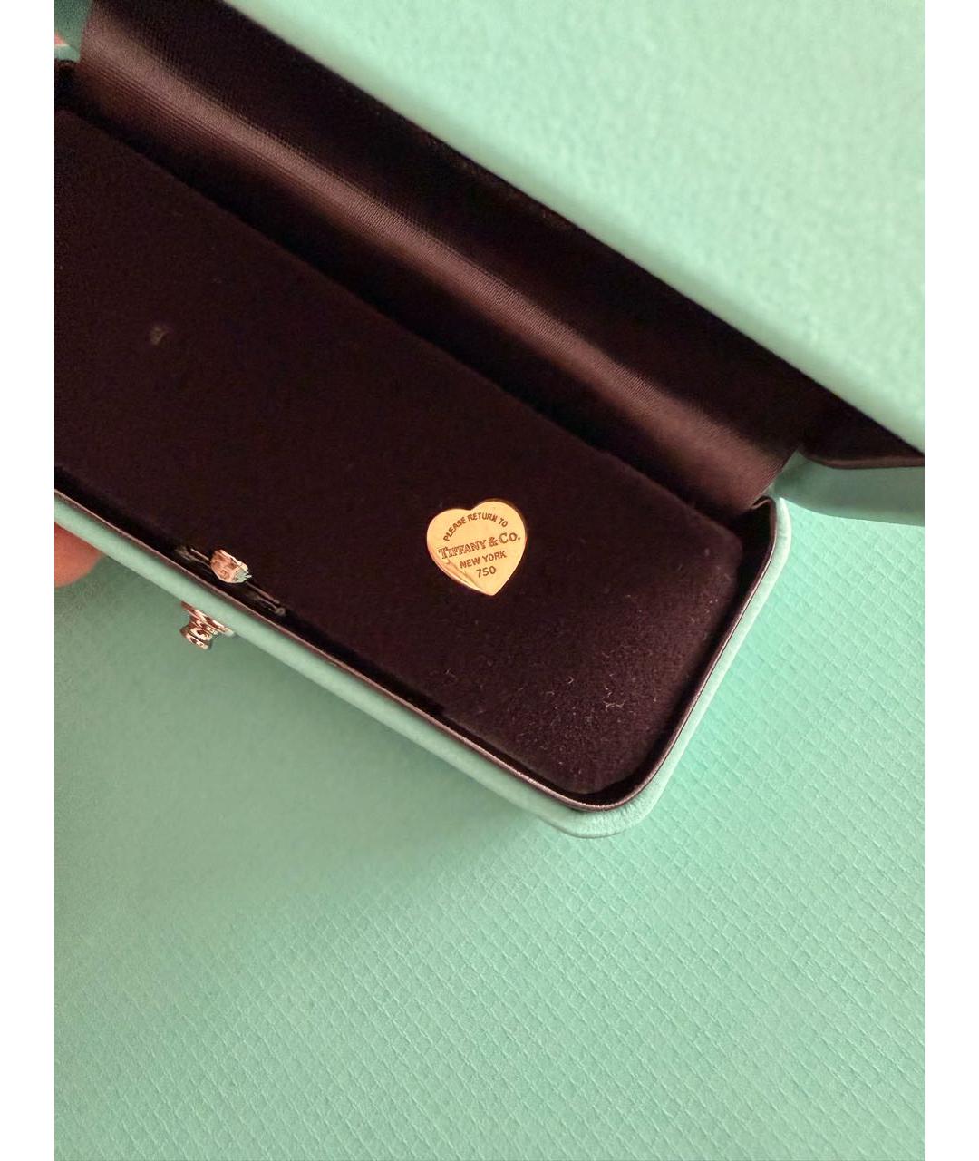 TIFFANY&CO Золотые серьги из желтого золота, фото 3