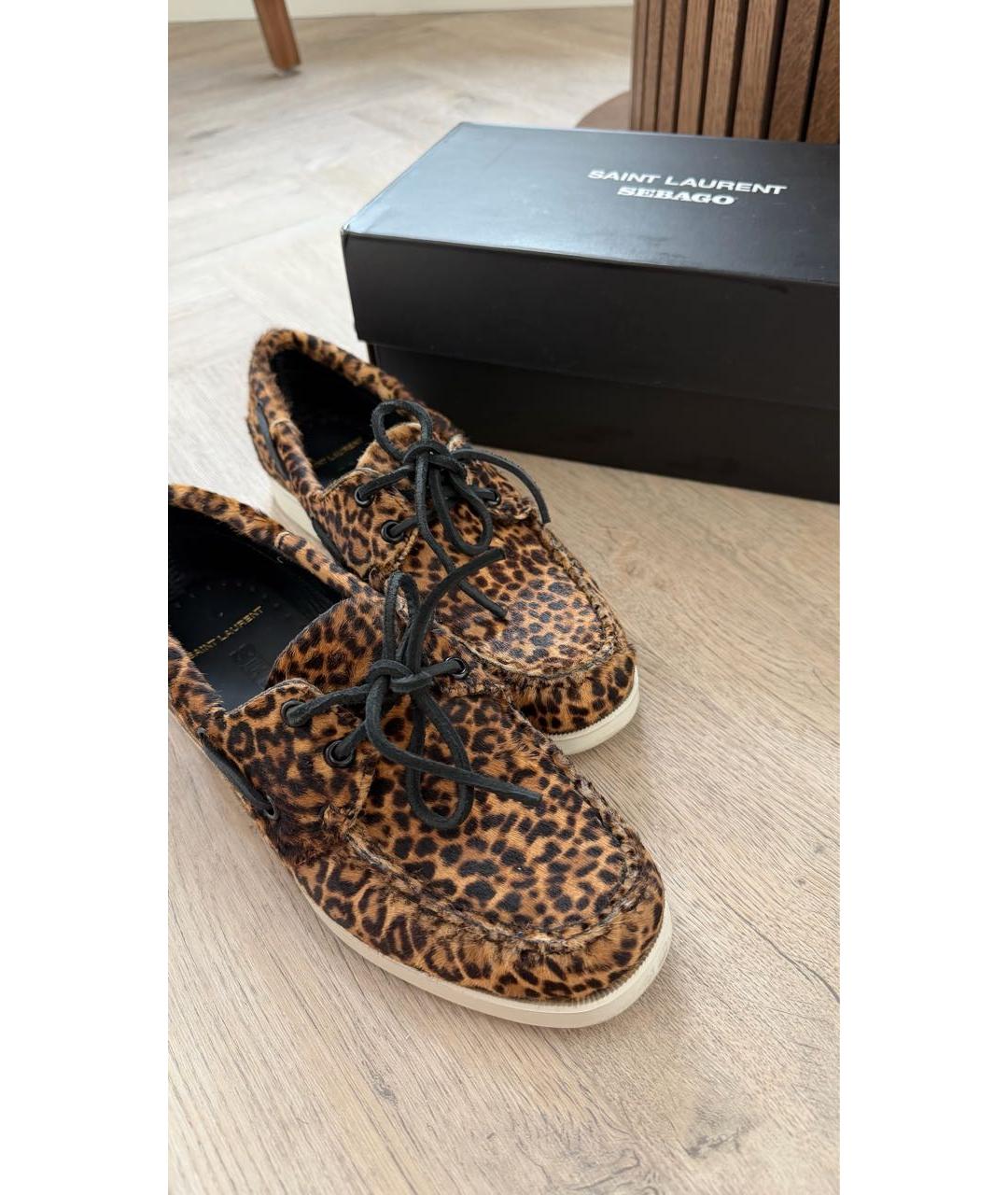 SAINT LAURENT Мульти мокасины, фото 2
