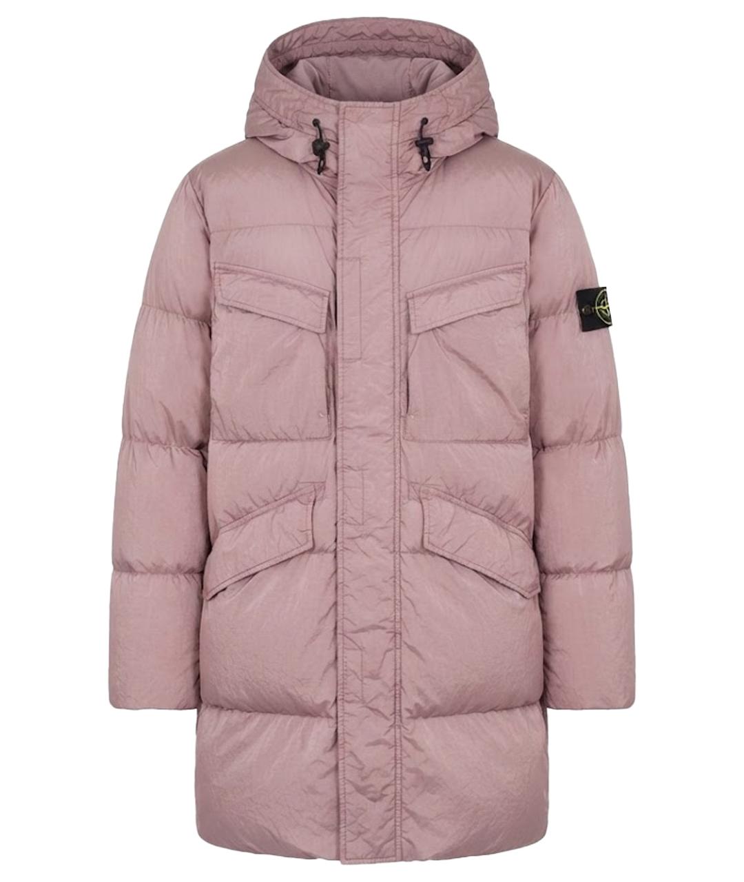STONE ISLAND Коралловая полиэстеровая куртка, фото 1