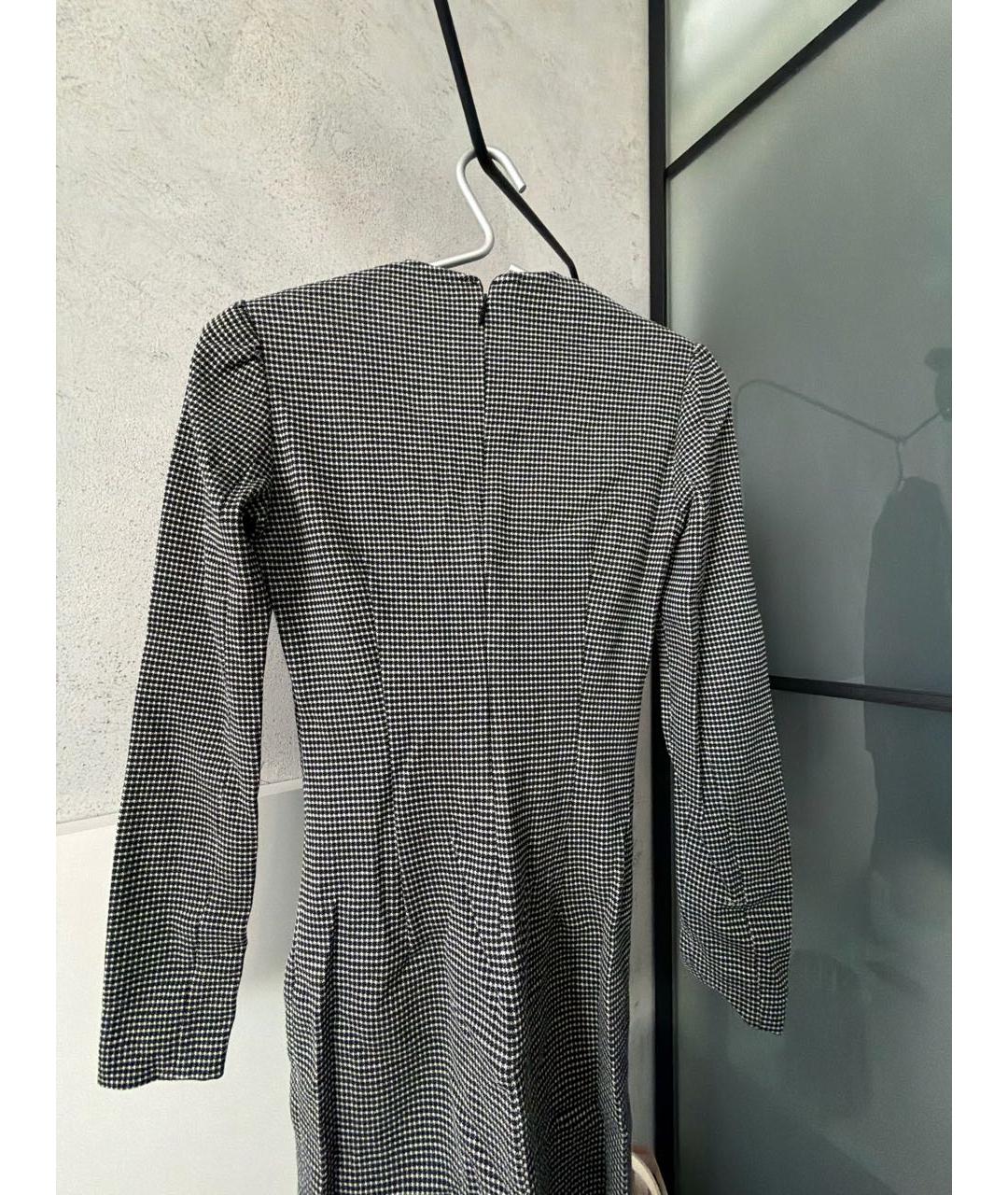 PINKO Черное полиэстеровое повседневное платье, фото 2