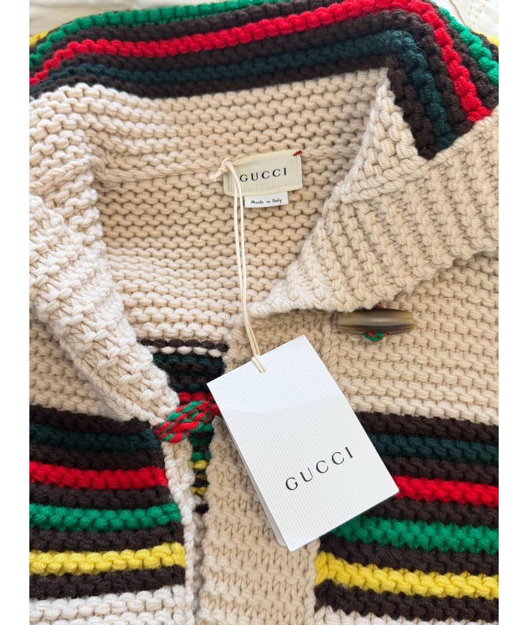 GUCCI Мульти шерстяной жакет / жилет, фото 5