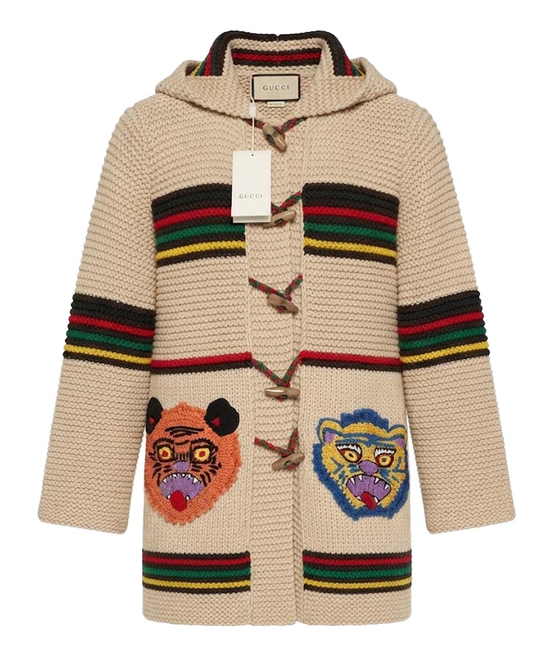 GUCCI Мульти шерстяной жакет / жилет, фото 1