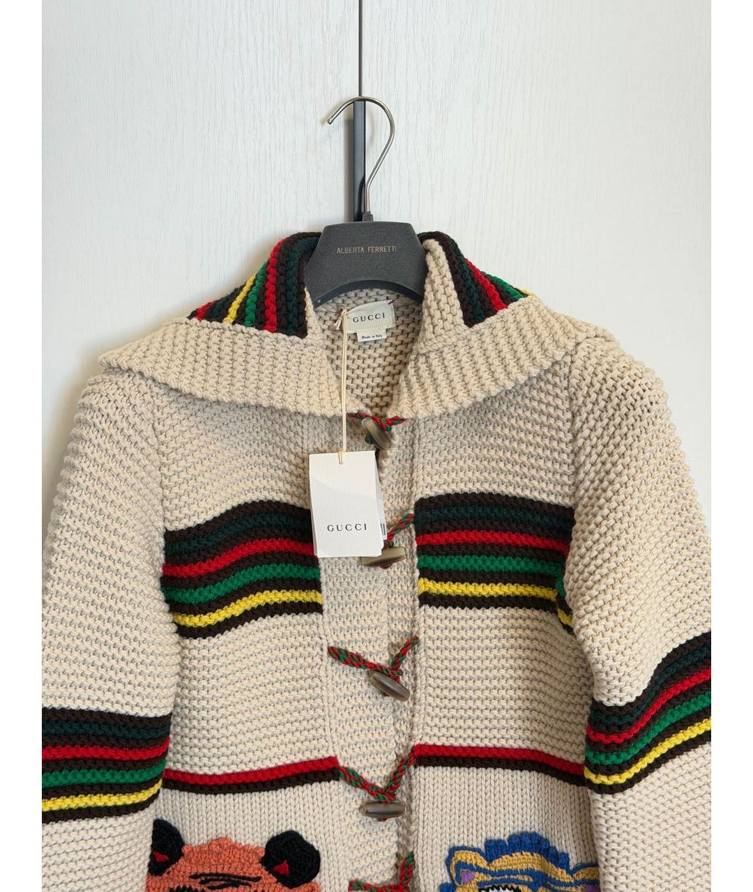 GUCCI Мульти шерстяной жакет / жилет, фото 3