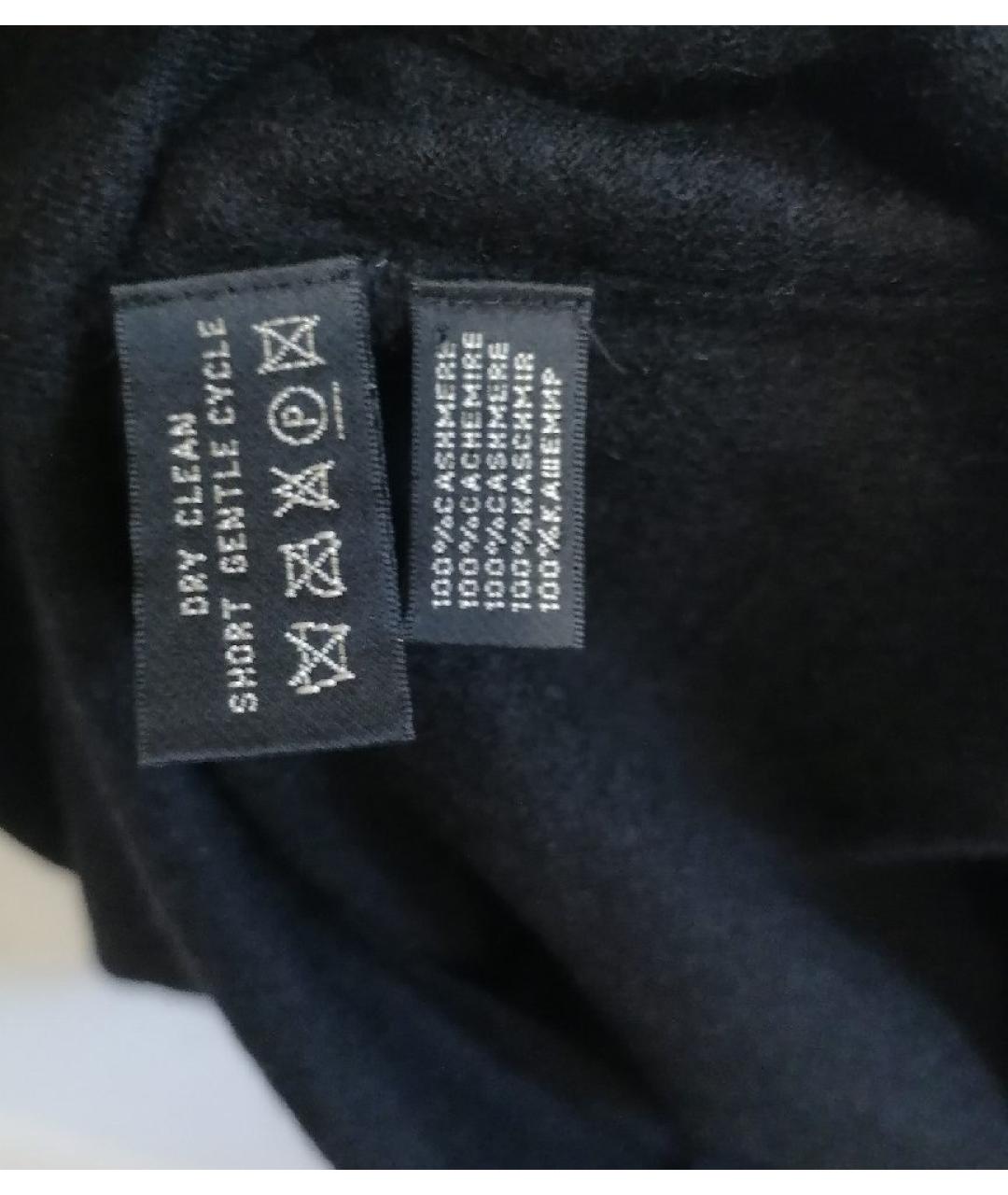 RALPH LAUREN Черная кашемировая водолазка, фото 4