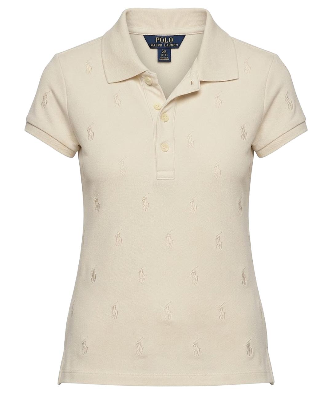 POLO RALPH LAUREN Бежевая хлопковая рубашка/блузка, фото 1